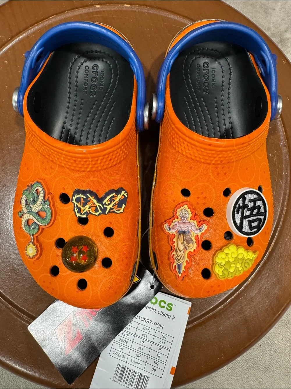 CROCS x Dragon Ball Z Orange Clogs